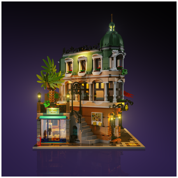 LMB 2.0 Light Kit for LEGO Boutique Hotel #10297