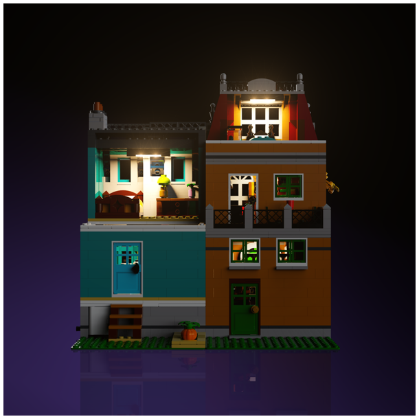 LMB 2.0 Light Kit for LEGO Bookshop #10270