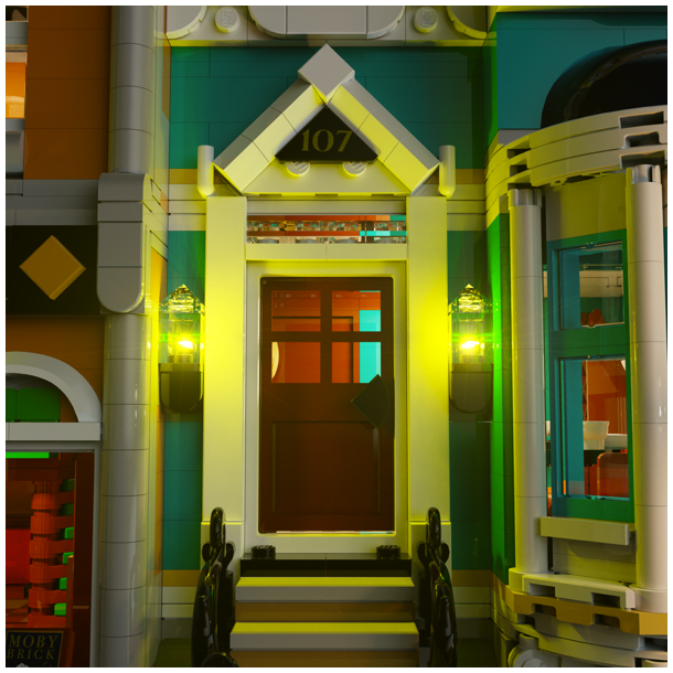 LMB 2.0 Light Kit for LEGO Bookshop #10270