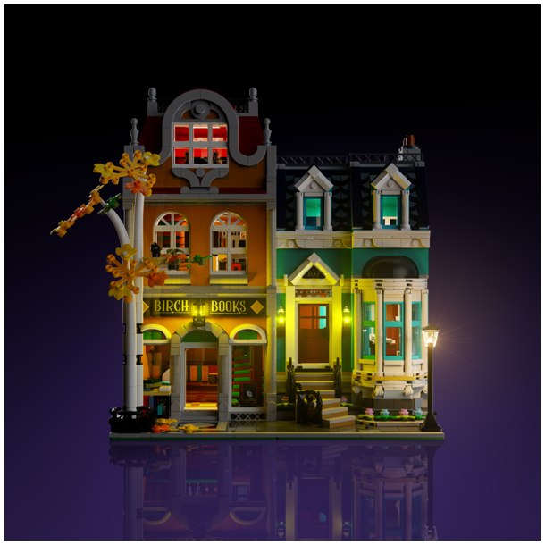 LMB 2.0 Light Kit for LEGO Bookshop #10270