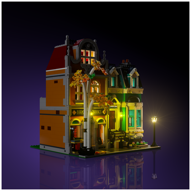 LMB 2.0 Light Kit for LEGO Bookshop #10270