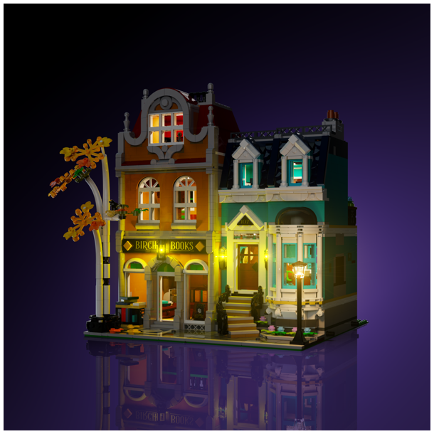 LMB 2.0 Light Kit for LEGO Bookshop #10270