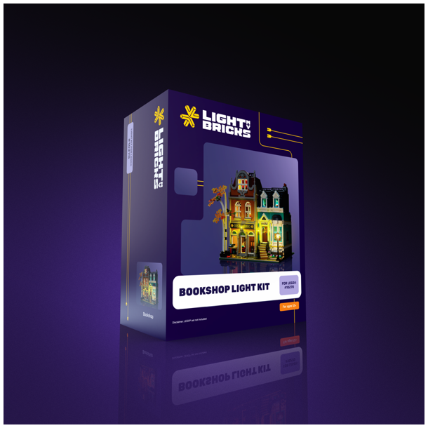 LMB 2.0 Light Kit for LEGO Bookshop #10270
