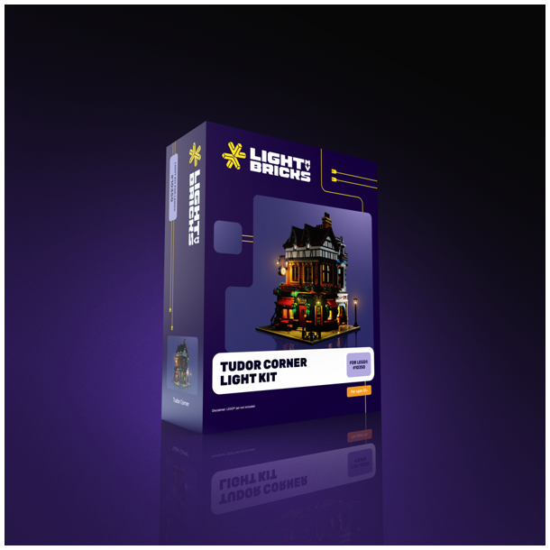 LMB 2.0 Light Kit for LEGO Tudor Corner #10350