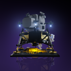 LMB 2.0 Light Kit for LEGO NASA Apollo 11 Lunar Lander #10266