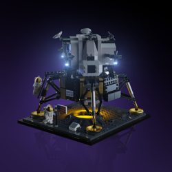 LMB 2.0 Light Kit for LEGO NASA Apollo 11 Lunar Lander #10266