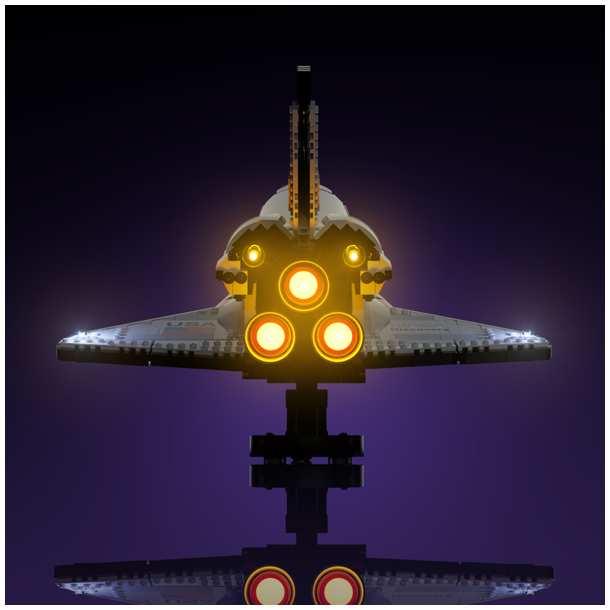 LMB 2.0 Light Kit for LEGO NASA Space Shuttle Discovery #10283