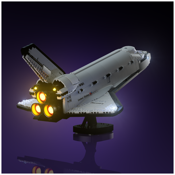 LMB 2.0 Light Kit for LEGO NASA Space Shuttle Discovery #10283