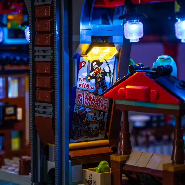 LMB 2.0 Light Kit for LEGO NINJAGO City Markets #71799