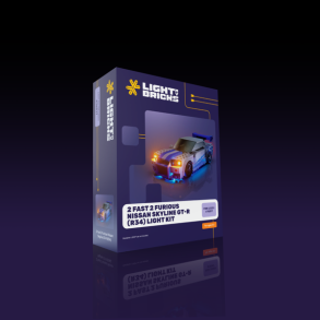 LMB 2.0 Light Kit for LEGO 2 Fast 2 Furious Nissan Skyline GT-R (R34) #76917