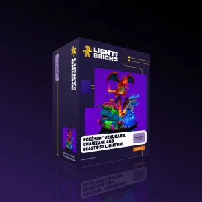 LMB 2.0 Light Kit for LEGO Venusaur, Charizard And Blastoise #72153