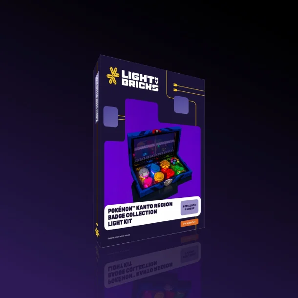 LMB 2.0 Light Kit for LEGO Kanto Region Badge Collection #40892