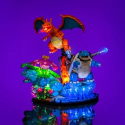 LMB 2.0 Light Kit for LEGO Venusaur, Charizard And Blastoise #72153