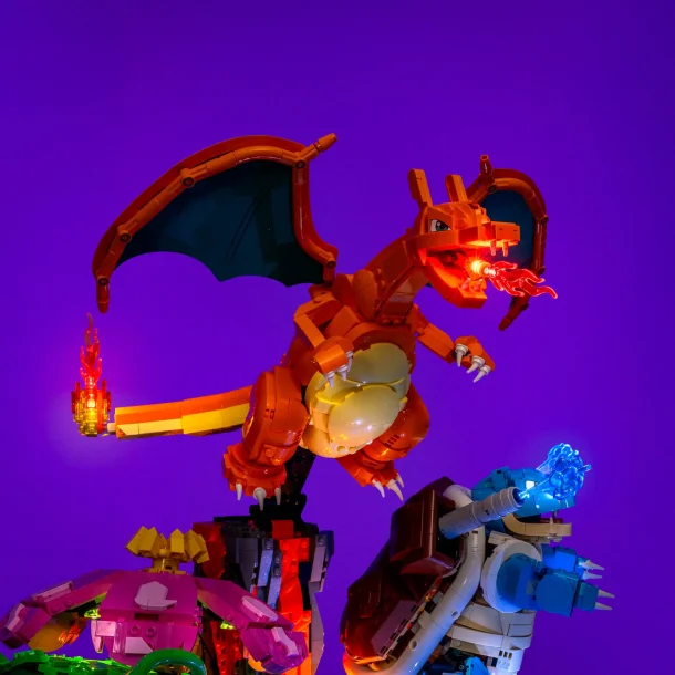 LMB 2.0 Light Kit for LEGO Venusaur, Charizard And Blastoise #72153