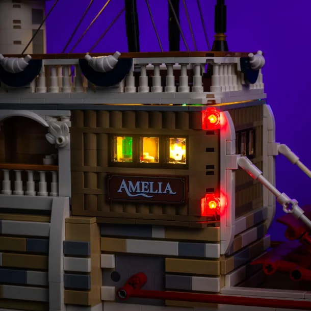 LMB 2.0 Light Kit for LEGO River Steamboat #21356