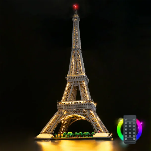Lyskit til #10307 Eiffel Tower REMOTE CONTROL VERSION (GC396)