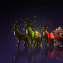 LMB 2.0 Light Kit for LEGO Santa's Sleigh #40499