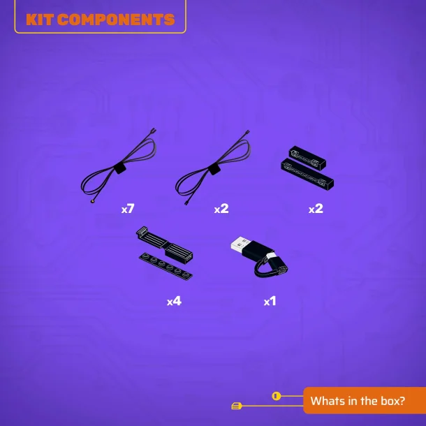 LMB 2.0 Light Kit for LEGO Shelby Cobra 427 S/C  #10357