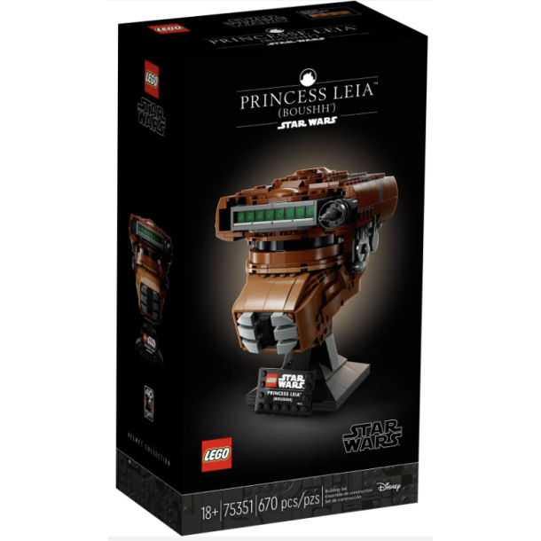 75351 - Prinsesse Leias (Boushh) hjelm