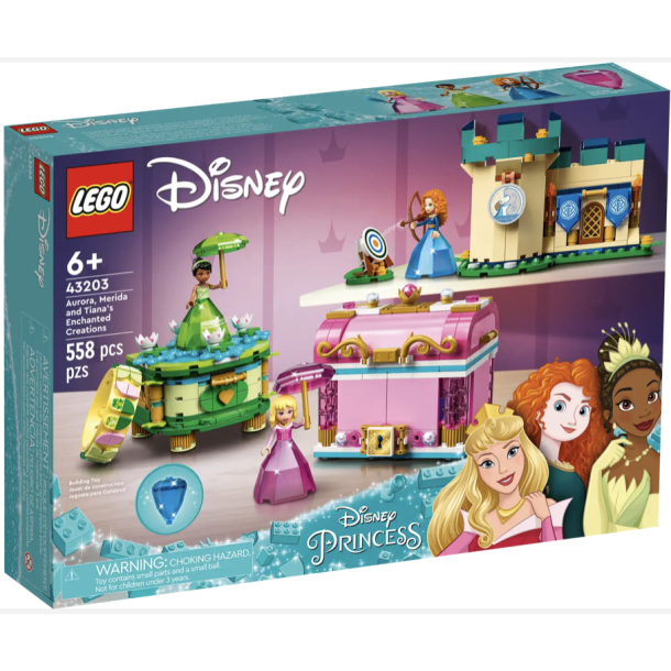 43203 - Aurora, Merida og Tianas fortryllede kreationer