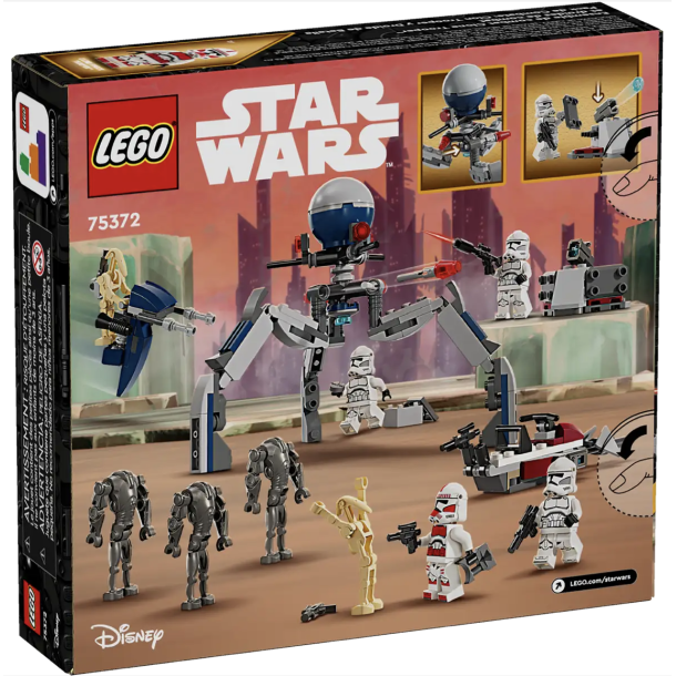 75372 - Battle Pack med Klonsoldater og kampdroider