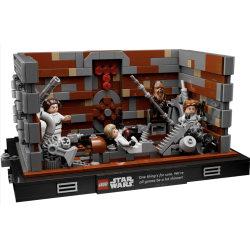 75339 - Diorama med affaldsknuseren fra Ddsstjernen