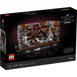 75339 - Diorama med affaldsknuseren fra Ddsstjernen