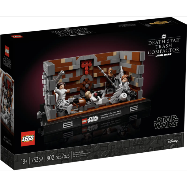 75339 - Diorama med affaldsknuseren fra Ddsstjernen