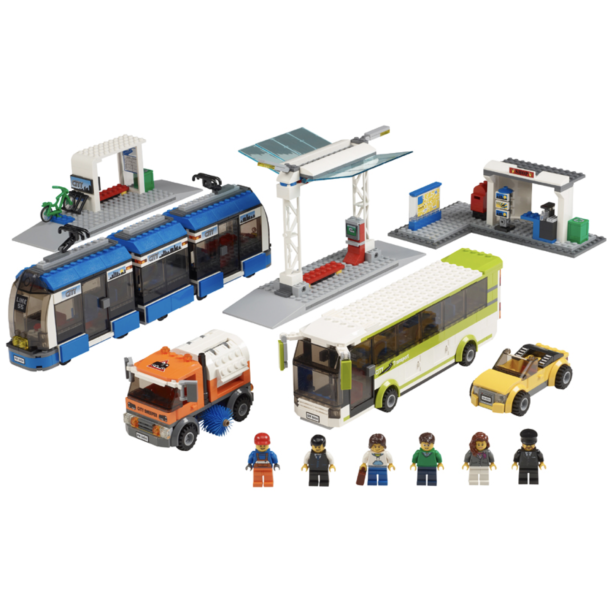 8404 - Public Transport Station - LEGO® Tema - Klodsbiksen.dk