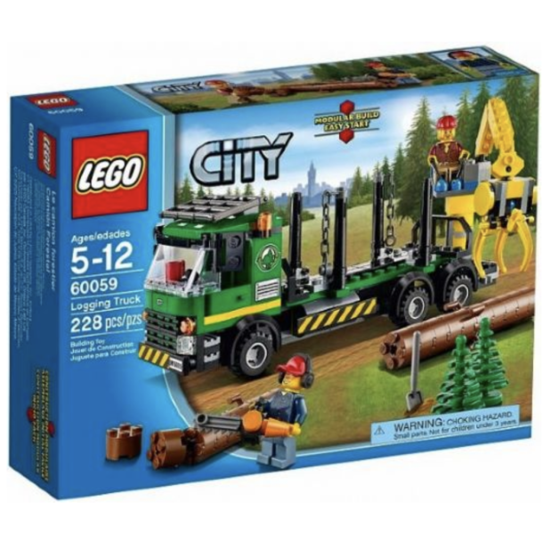 LEGO City - T�mmertransporter (60059)_box