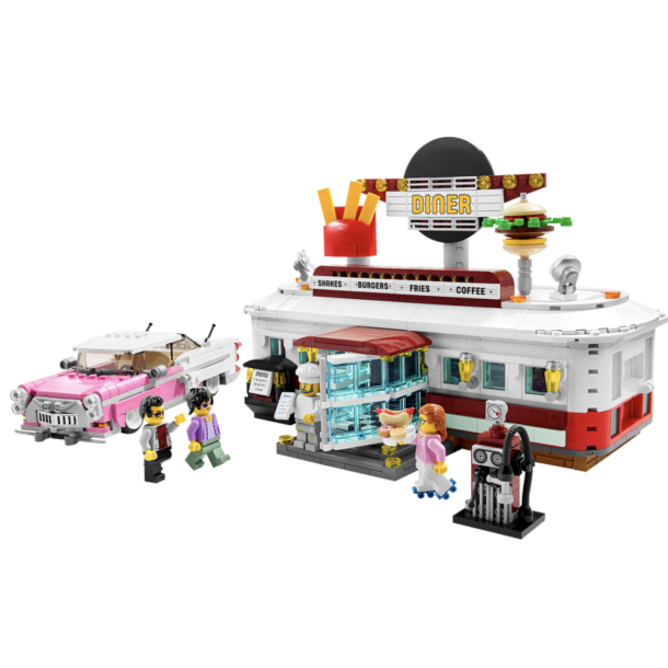 910011 - 1950s Diner (BrickLink)