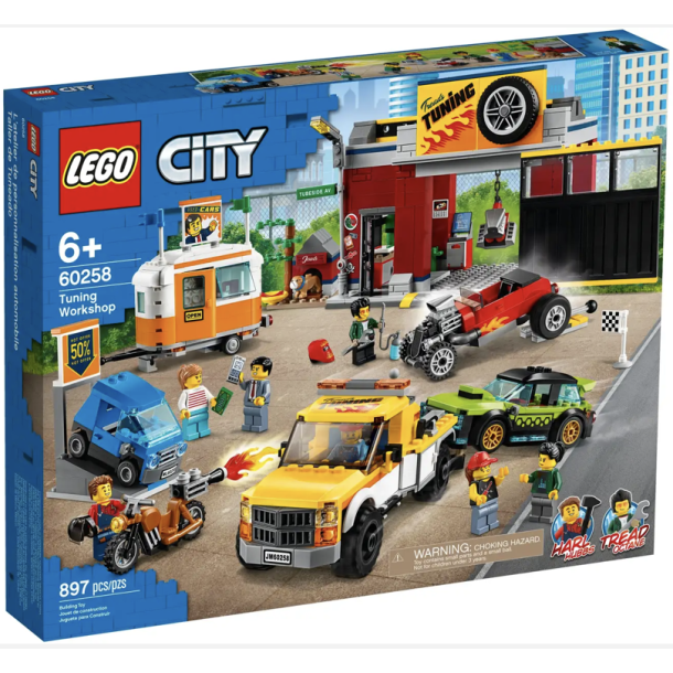 LEGO City - Motorv�rksted (60258)_boxfront