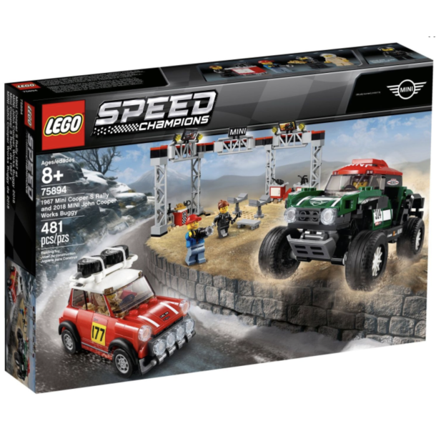 75894 - 1967 Mini Cooper S Rally og 2018 MINI John Cooper Works Buggy