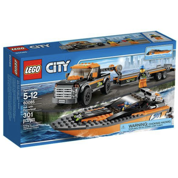 60085 - Firhjulstr�kker m. motorb�d