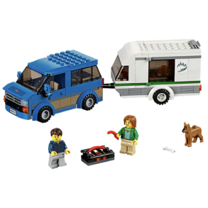 60117 - Minibus og Campingvogn