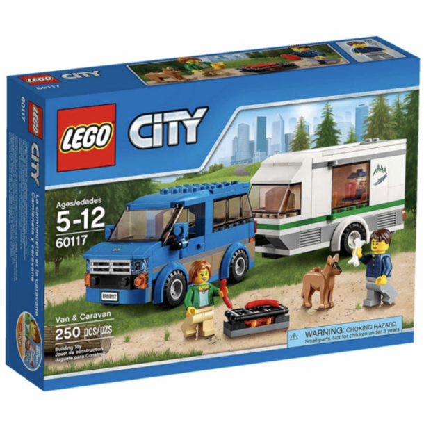 60117 - Minibus og Campingvogn