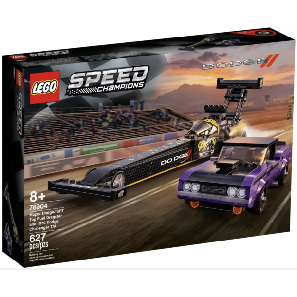 76904 - Mopar Dodge//SRT Top Fuel-dragster og 1970 Dodge Challenger T/A