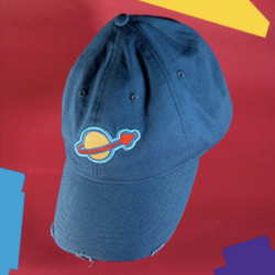 Retro Space Logo kasket