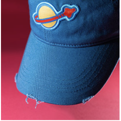 Retro Space Logo kasket