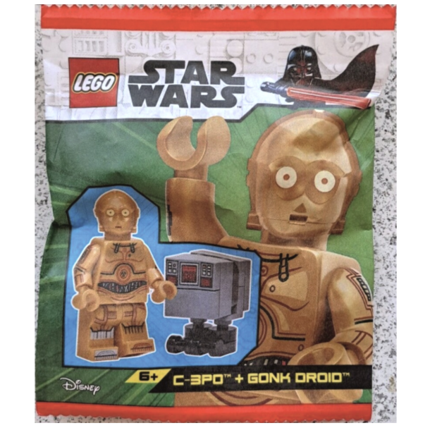 912310 - C-3PO and Gonk Droid (paper bag)