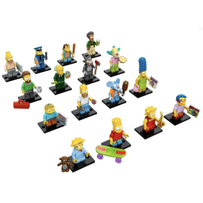 71005 - The Simpsons Series 1 (komplet st 16 minifigurer)
