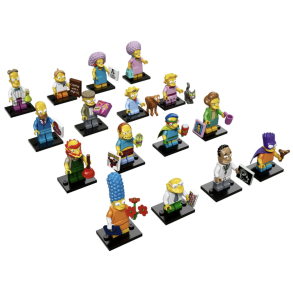 The Simpsons Series 2 (komplet st 16 minifigurer (71009)