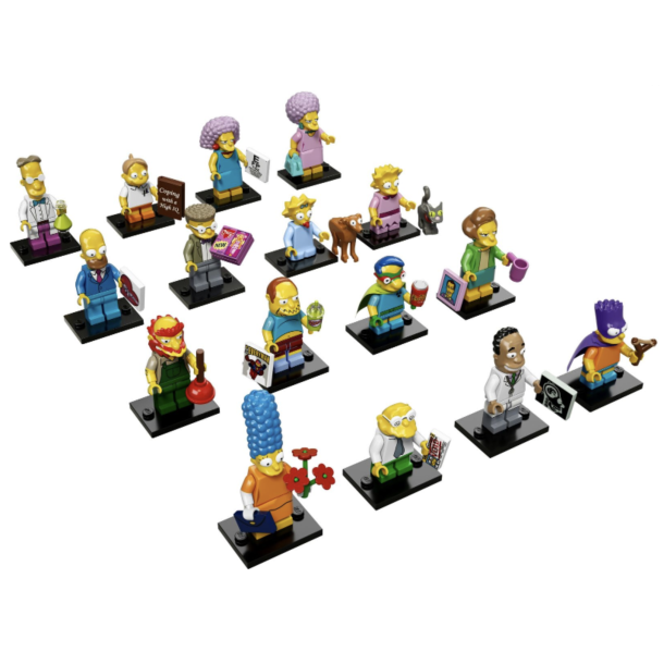 71009 - The Simpsons Series 2 (komplet st - 16 minifigurer)