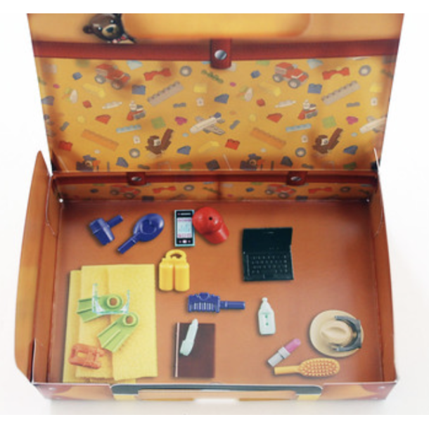 Travel Building Suitcase - Rejsekuffert (5004932)