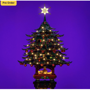 LMB 2.0 Light Kit for LEGO Family Christmas Tree Decoration #41843 WARM WHITE