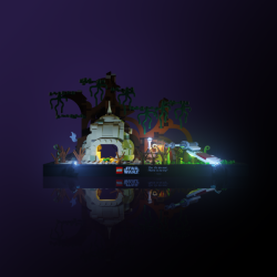 LMB 2.0 Light Kit for LEGO Dagobah Jedi Training Diorama #75330