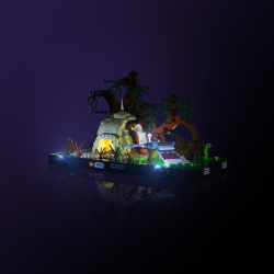 LMB 2.0 Light Kit for LEGO Dagobah Jedi Training Diorama #75330