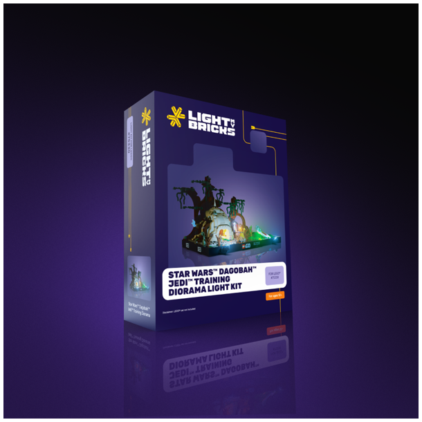 LMB 2.0 Light Kit for LEGO Dagobah Jedi Training Diorama #75330