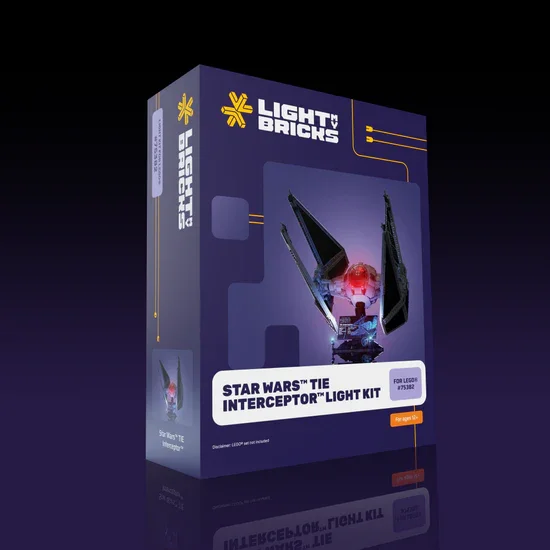 LMB 2.0 Light Kit For Star Wars TIE Interceptor #75382 - TILBEHØR ...