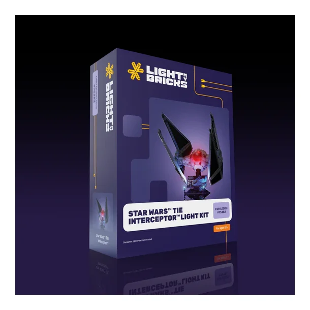 LMB 2.0 Light Kit For Star Wars TIE Interceptor #75382